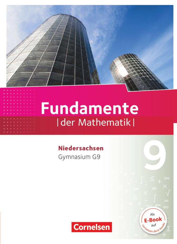 Fundamente der Mathematik 9. Schuljahr - Gymnasium Niedersachsen - Schülerbuch