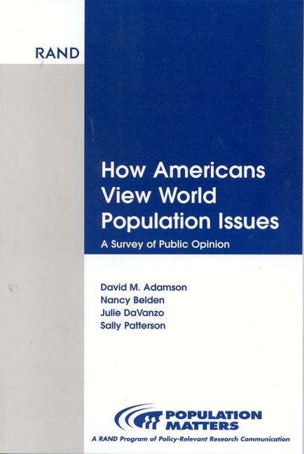 How Americans View World Population Issues