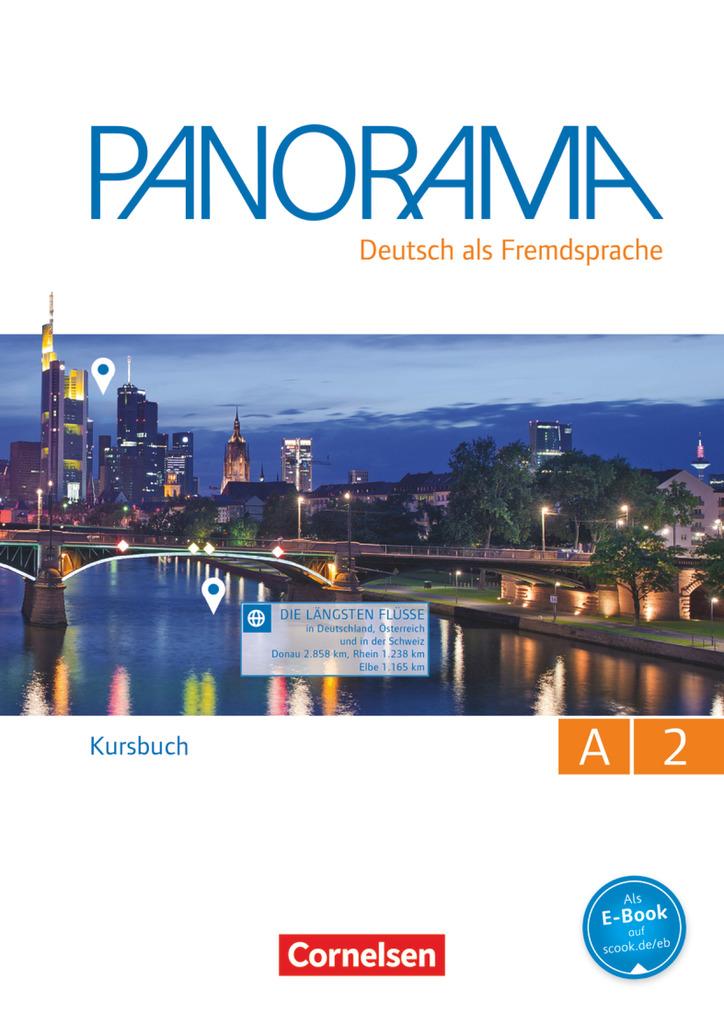 Panorama A2: Gesamtband - Kursbuch mit interaktiven Übungen auf scook.de