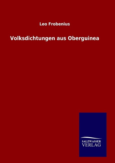 Volksdichtungen aus Oberguinea