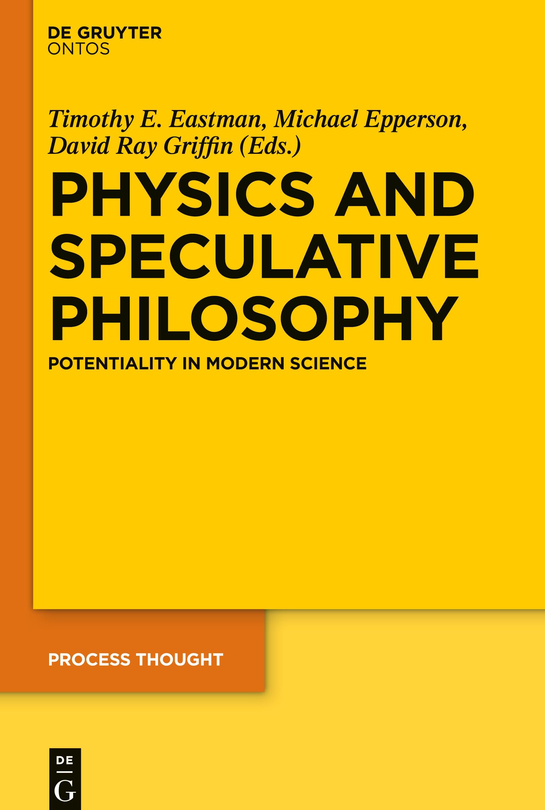 Physics and Speculative Philosophy