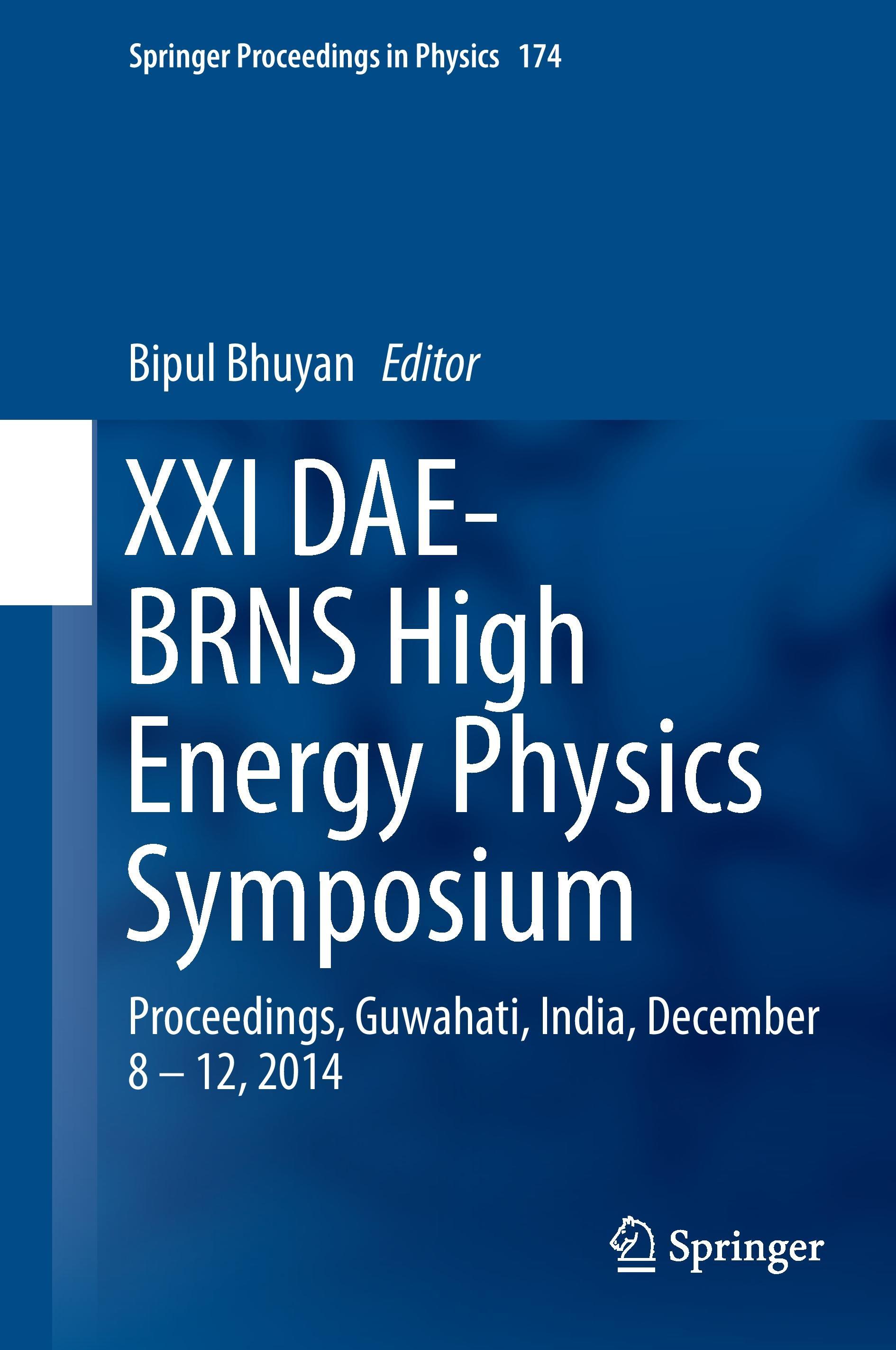 XXI DAE-BRNS High Energy Physics Symposium