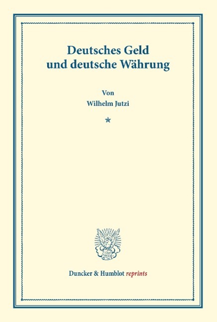 Deutsches Geld und deutsche Währung