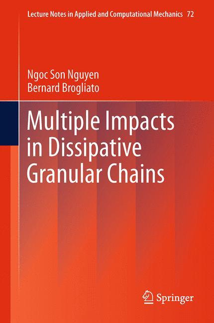 Multiple Impacts in Dissipative Granular Chains