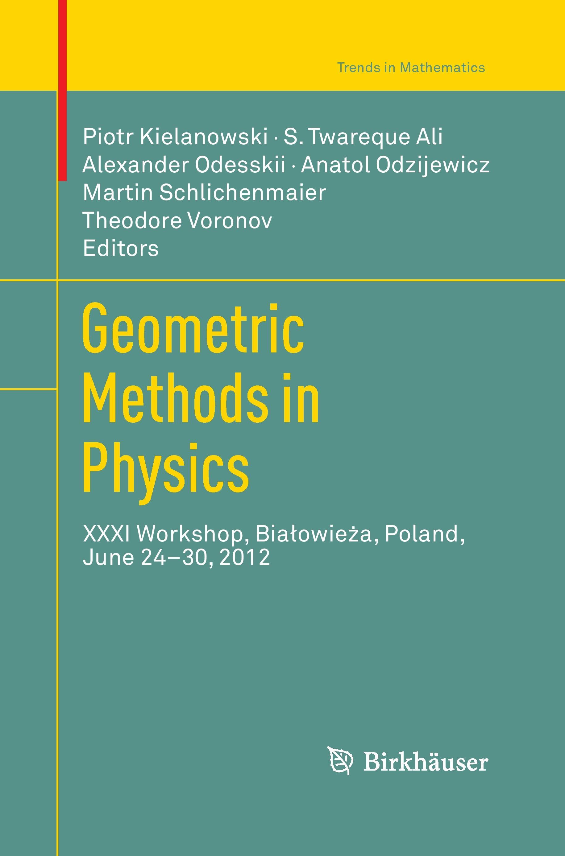 Geometric Methods in Physics