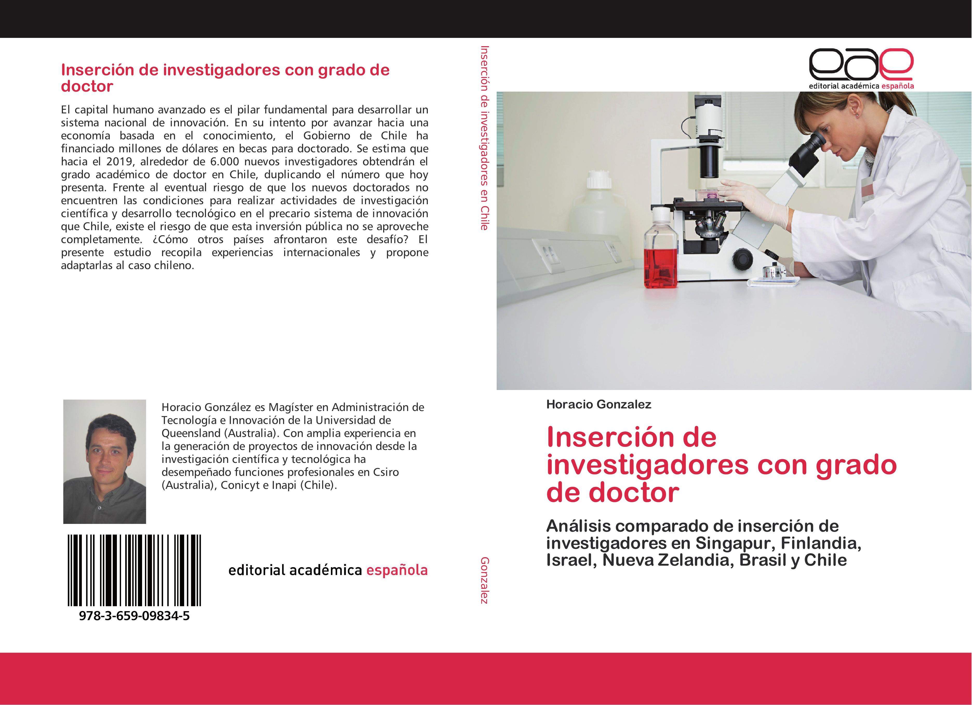 Inserción de investigadores con grado de doctor