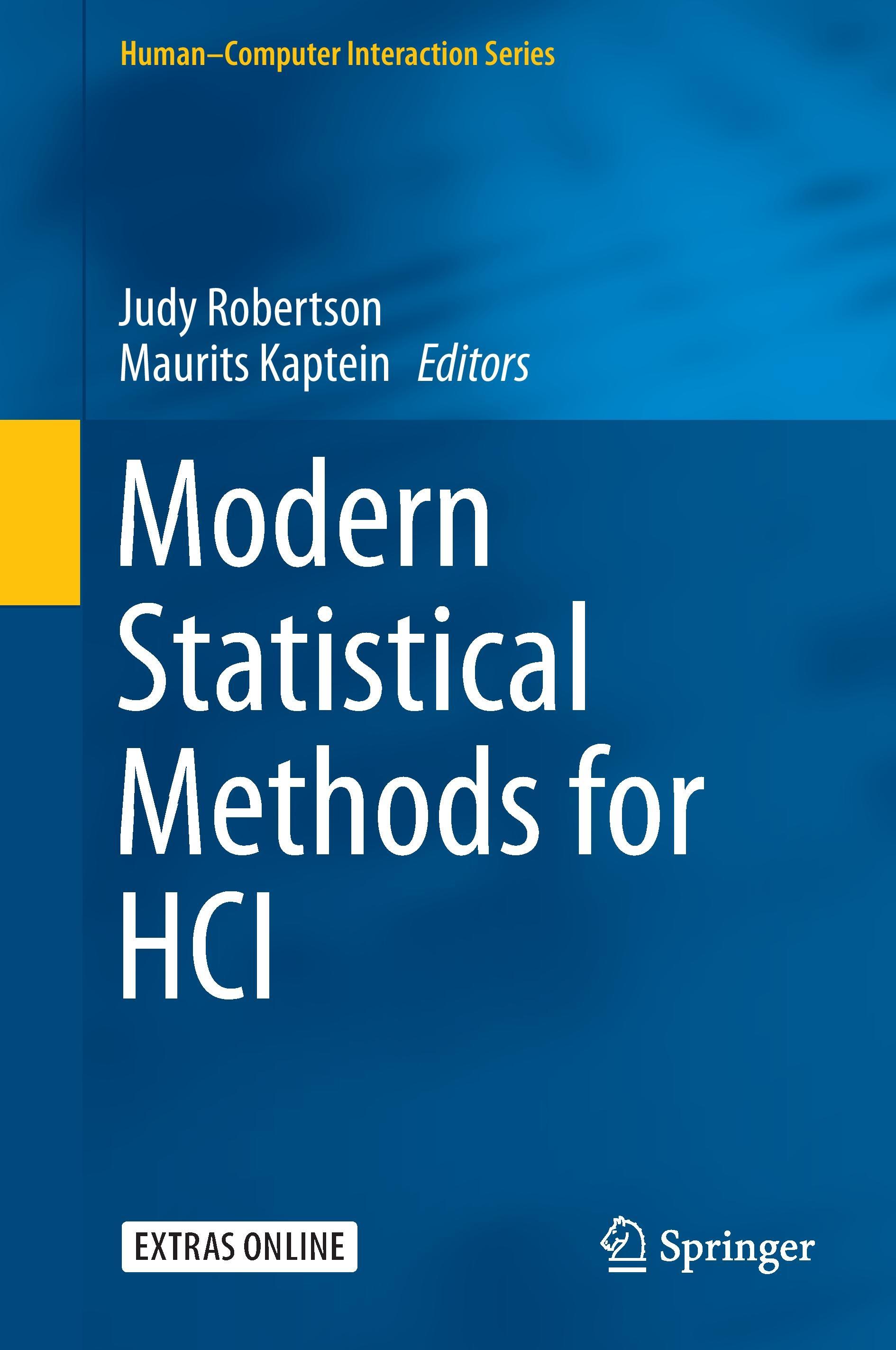 Modern Statistical Methods for HCI