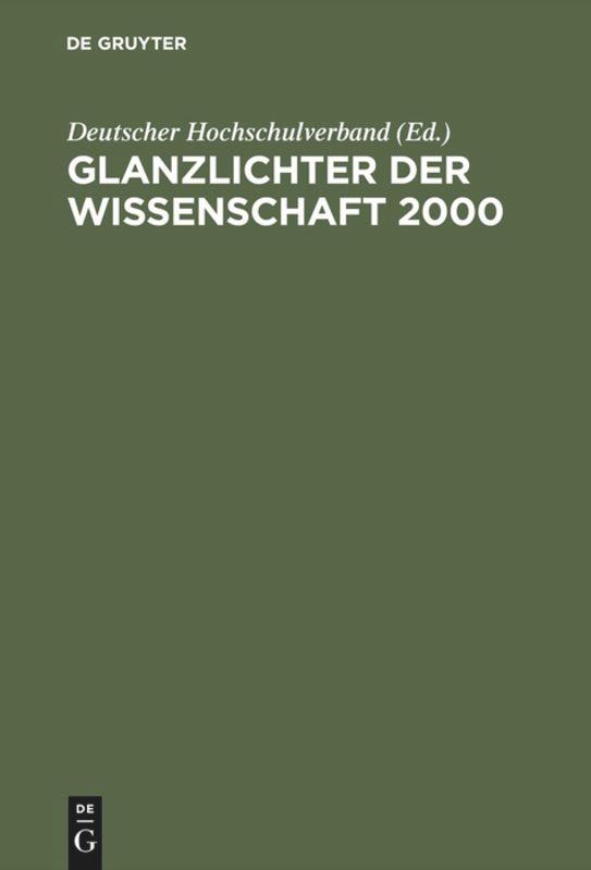 Glanzlichter der Wissenschaft 2000