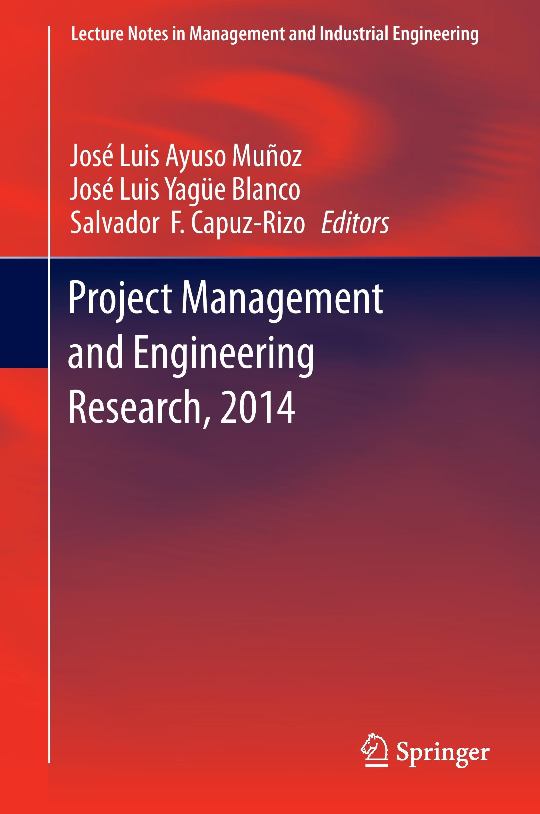 Project Management and Engineering Research, 2014