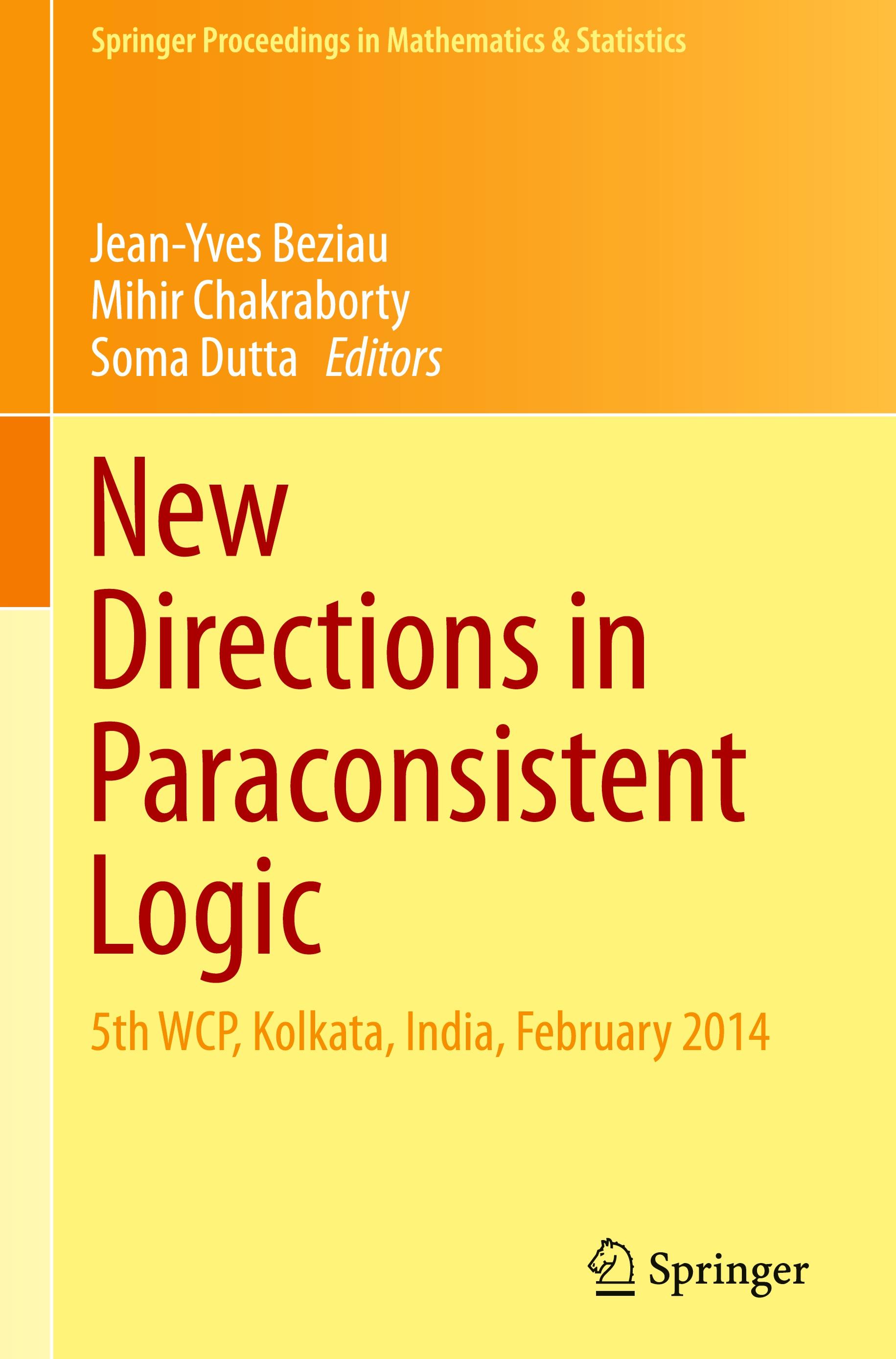 New Directions in Paraconsistent Logic