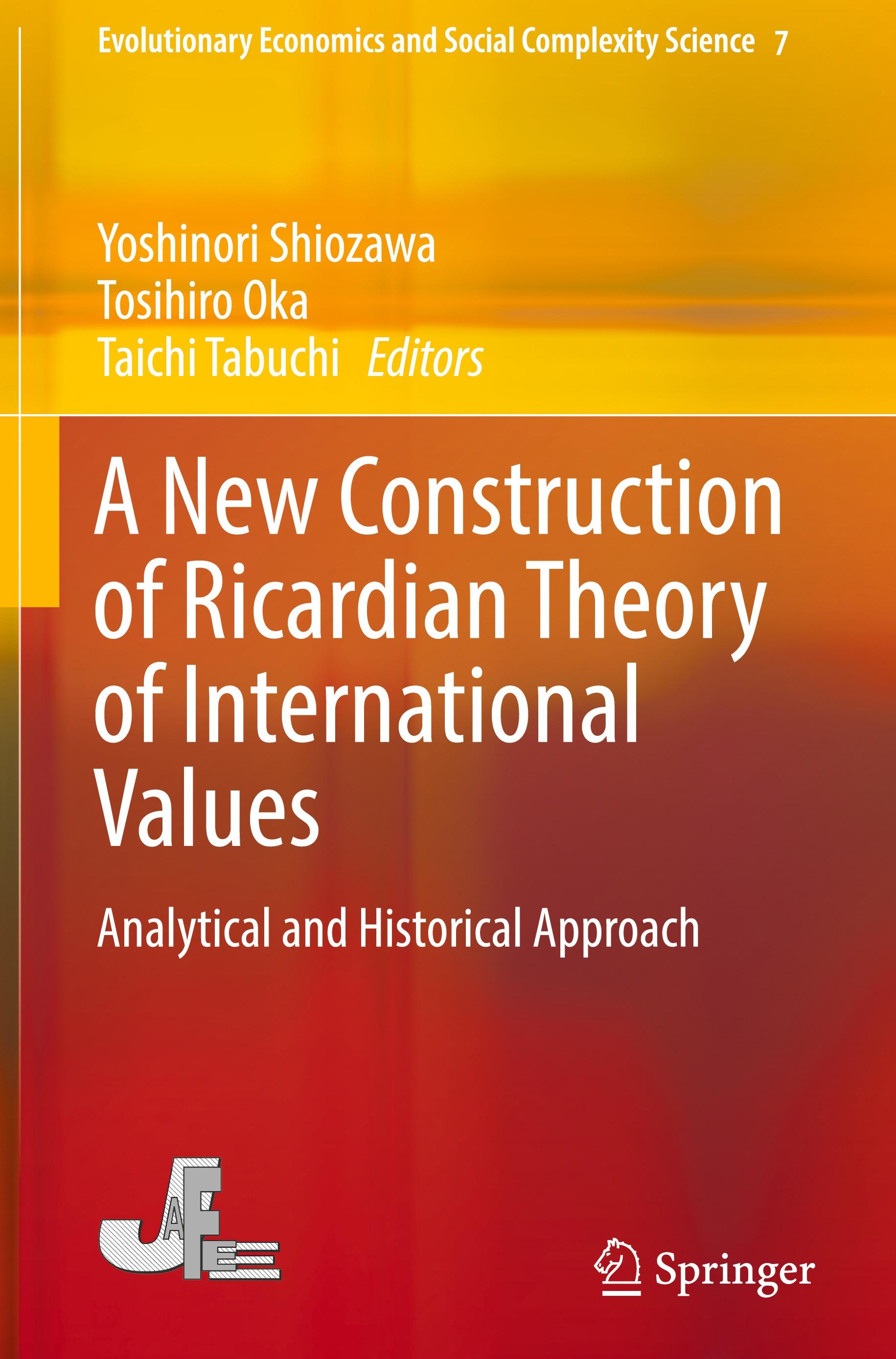 A New Construction of Ricardian Theory of International Values