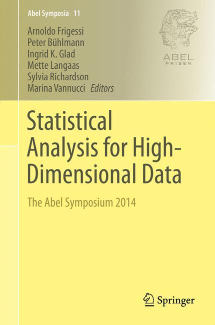 Statistical Analysis for High-Dimensional Data