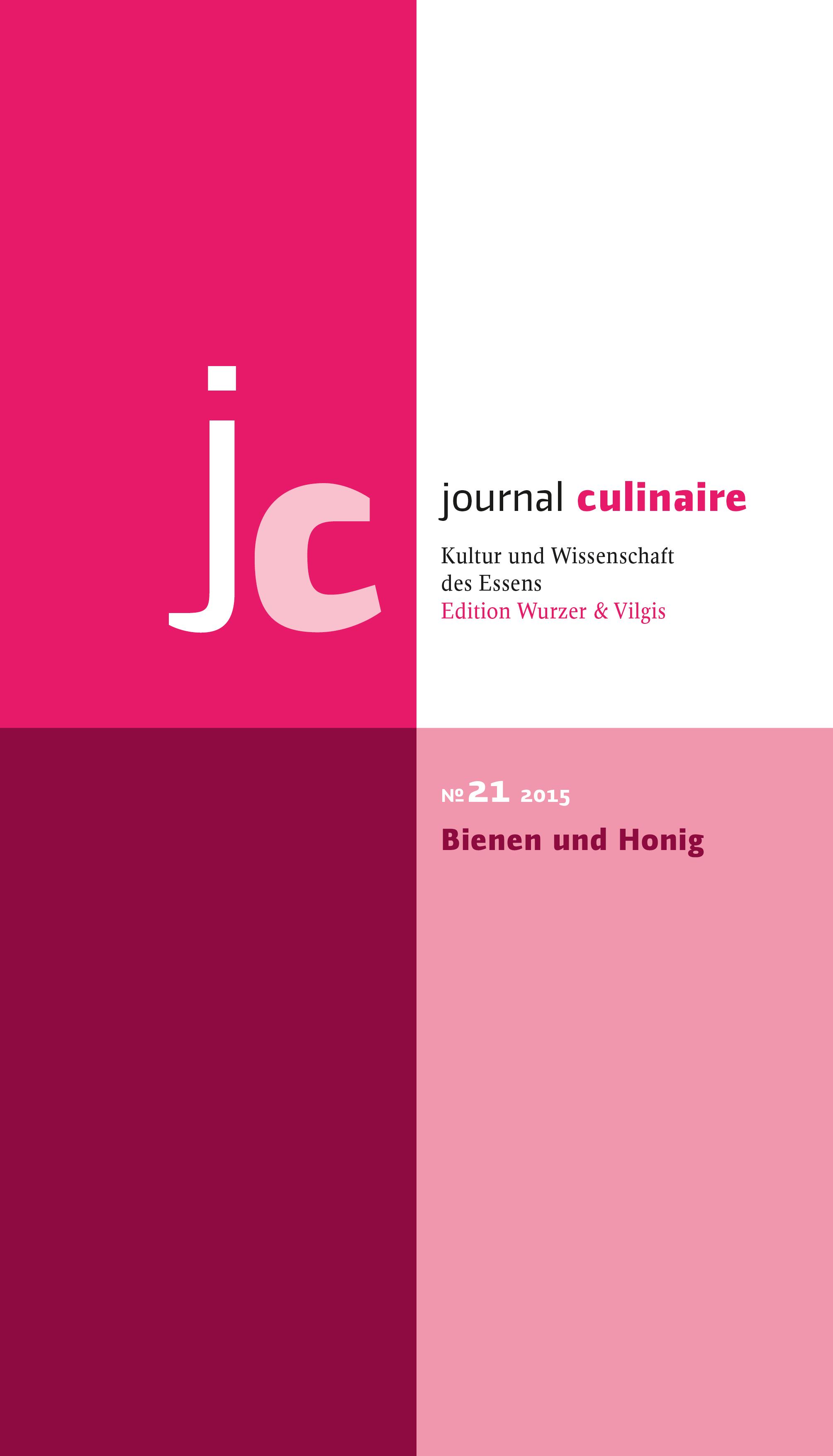 journal culinaire No. 21. Bienen und Honig