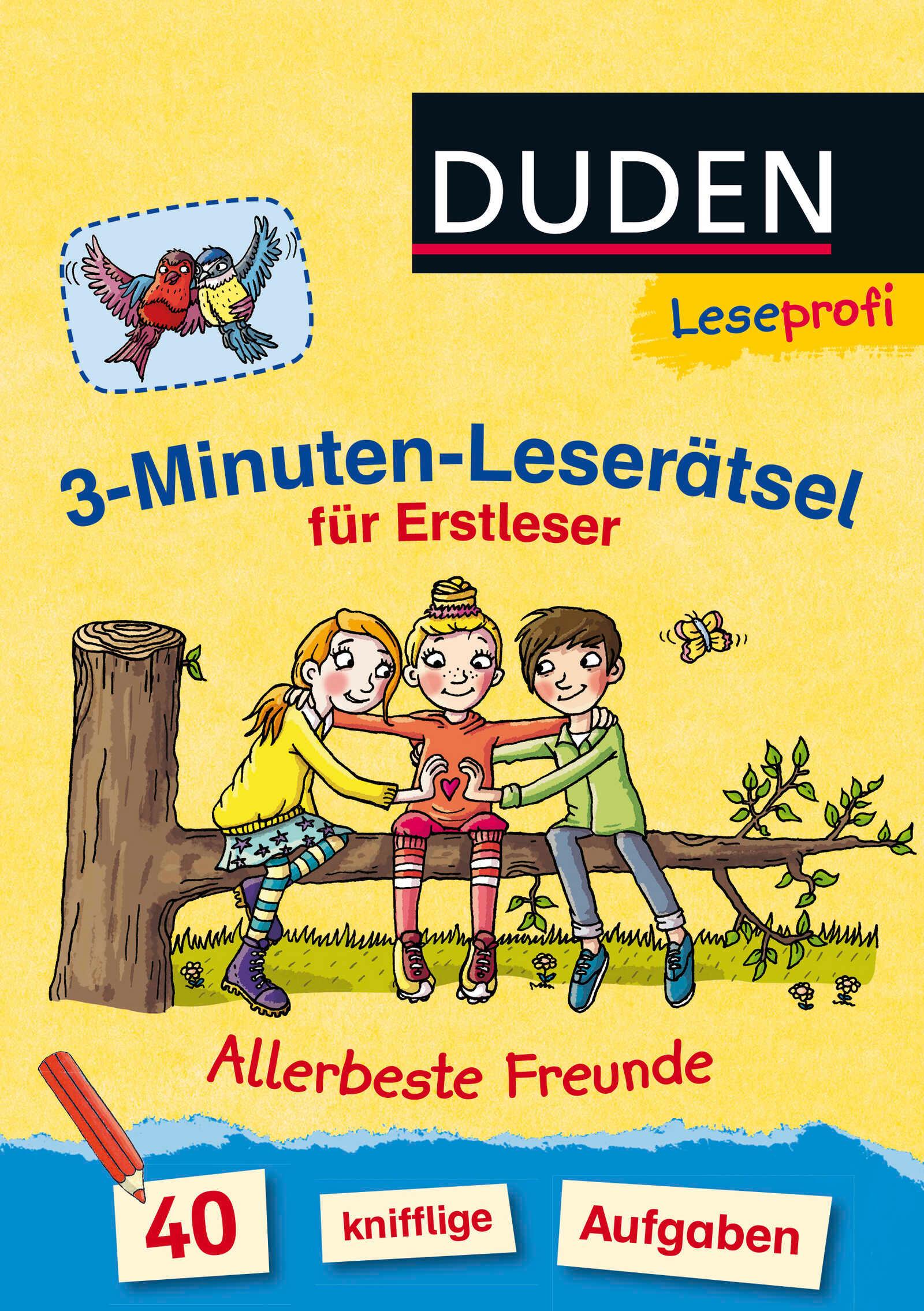 Leseprofi - 3-Minuten-Leserätsel für Erstleser: Allerbeste Freunde