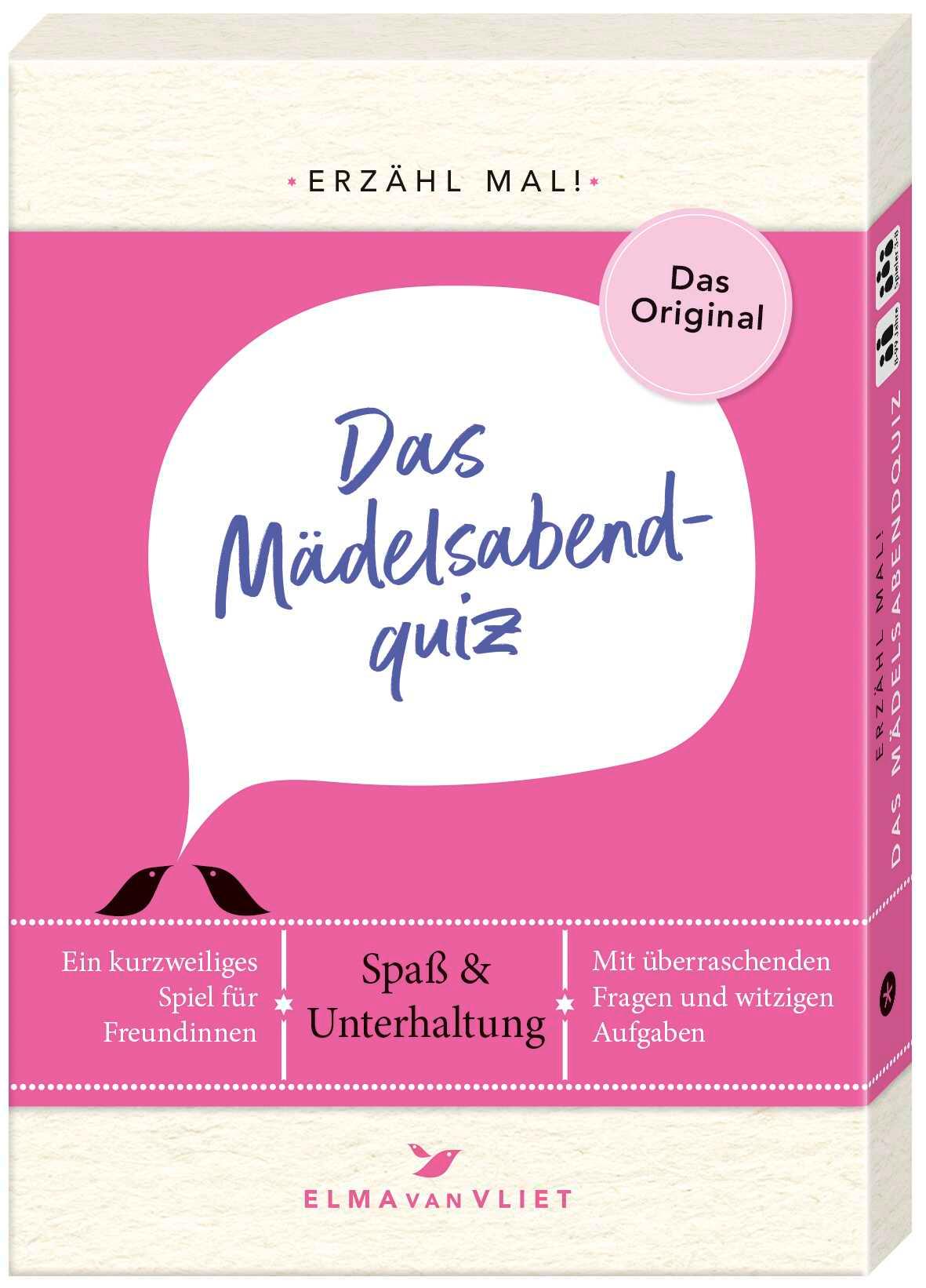 Erzähl mal! Das Mädelsabendquiz. Elma van Vliet