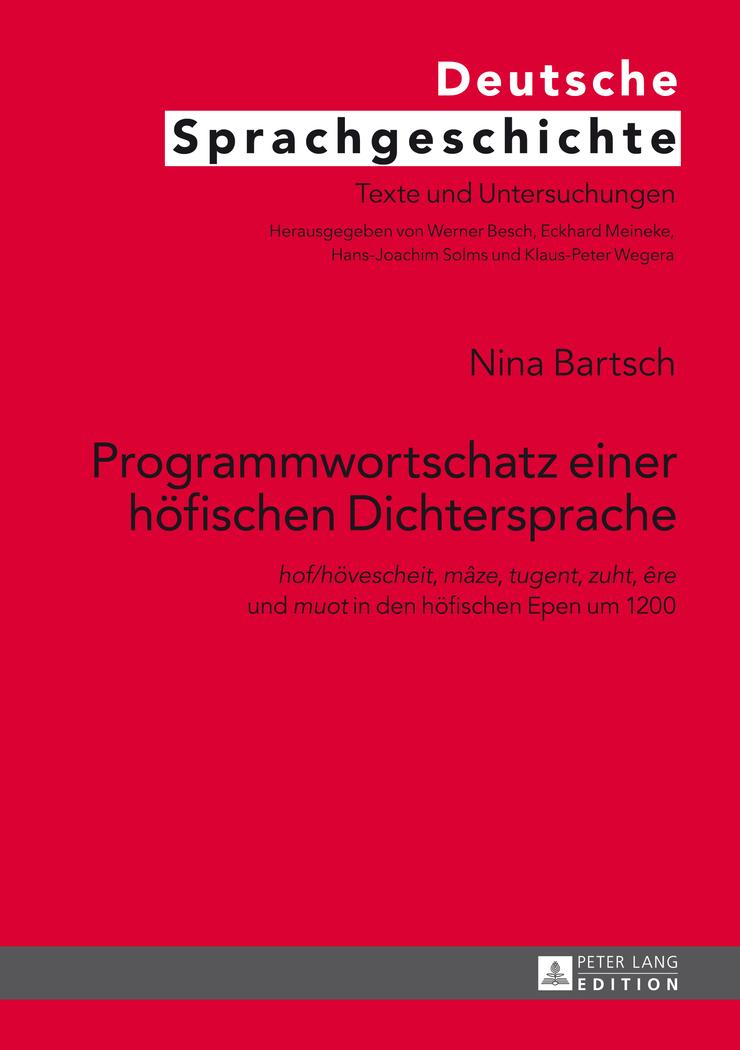 Programmwortschatz einer höfischen Dichtersprache