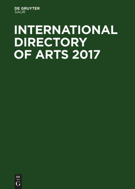 International Directory of Arts 2017