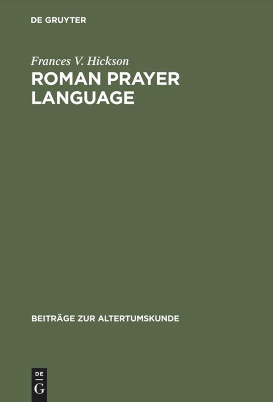 Roman Prayer Language