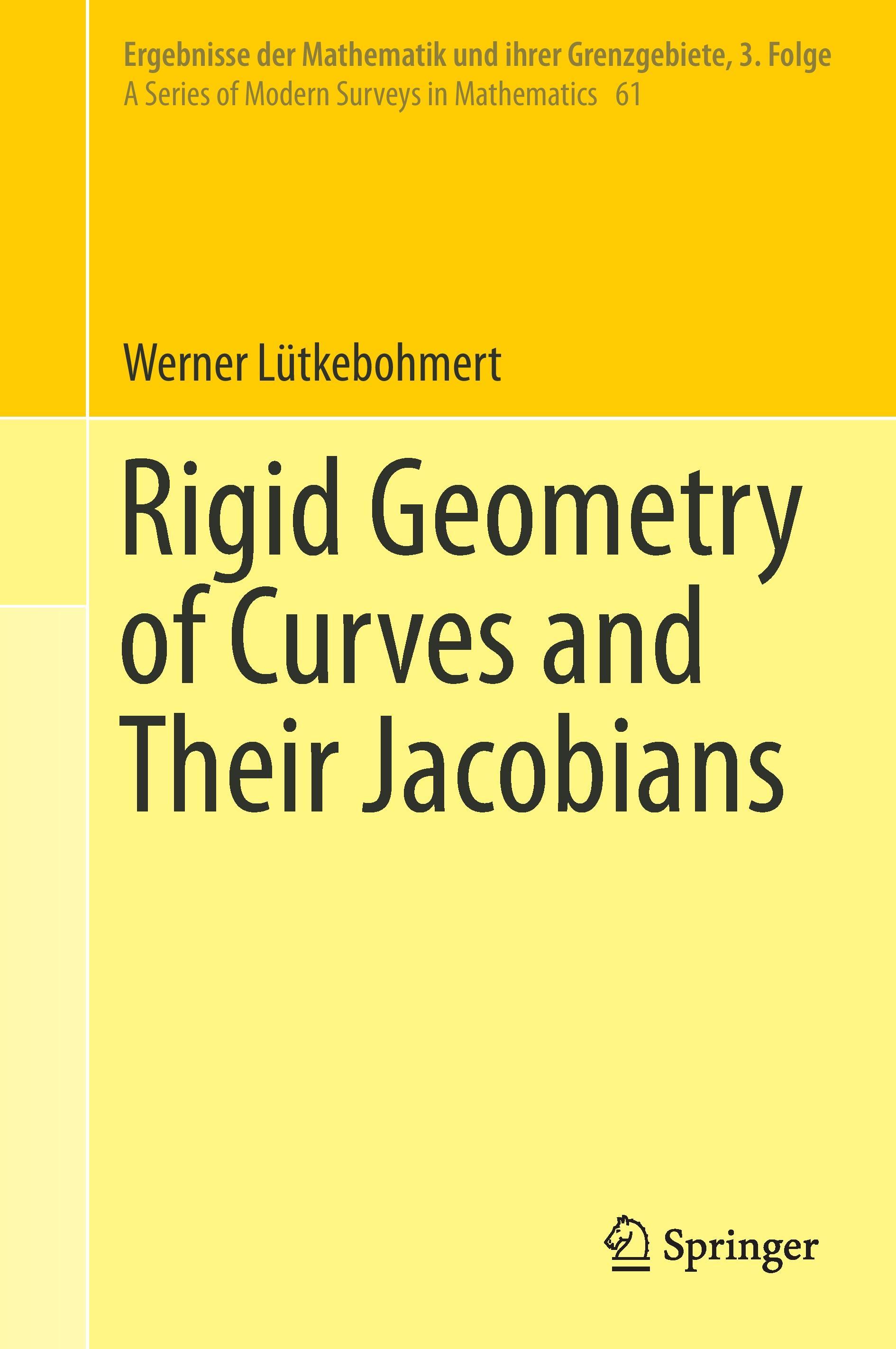 Rigid Geometry of Curves and Their Jacobians