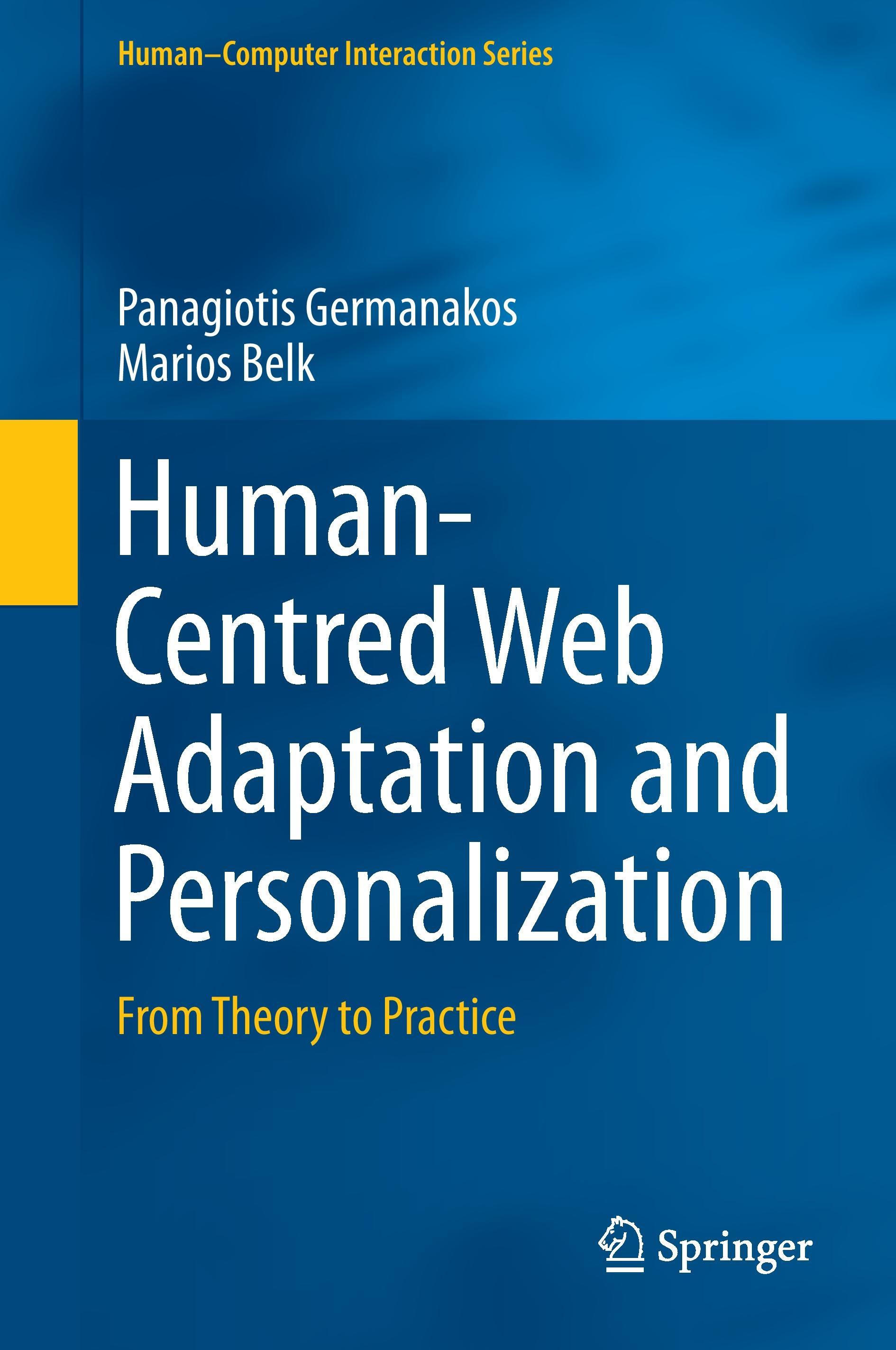 Human-Centred Web Adaptation and Personalization