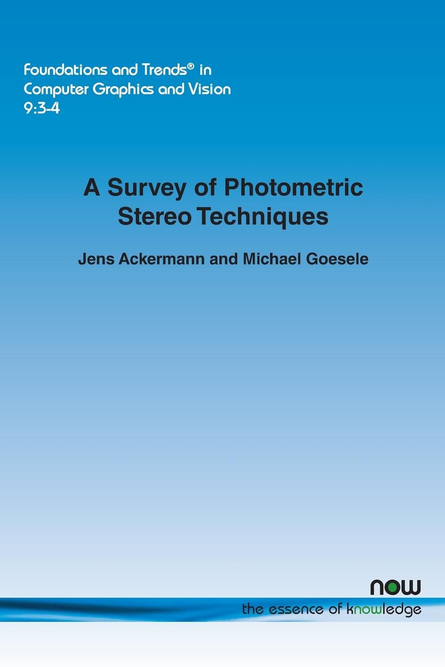 A Survey of Photometric Stereo Techniques