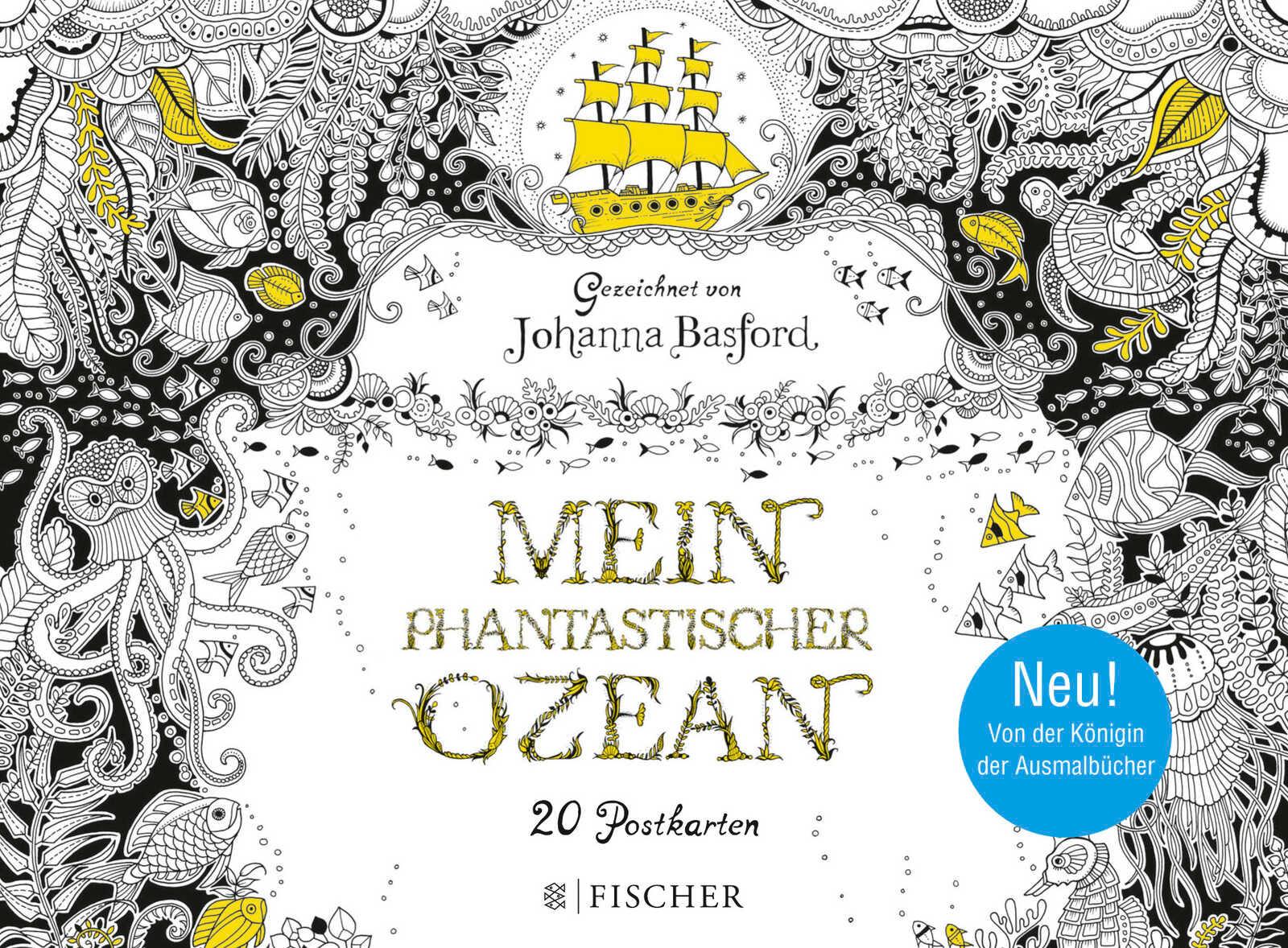 Mein Phantastischer Ozean - Postkartenbuch