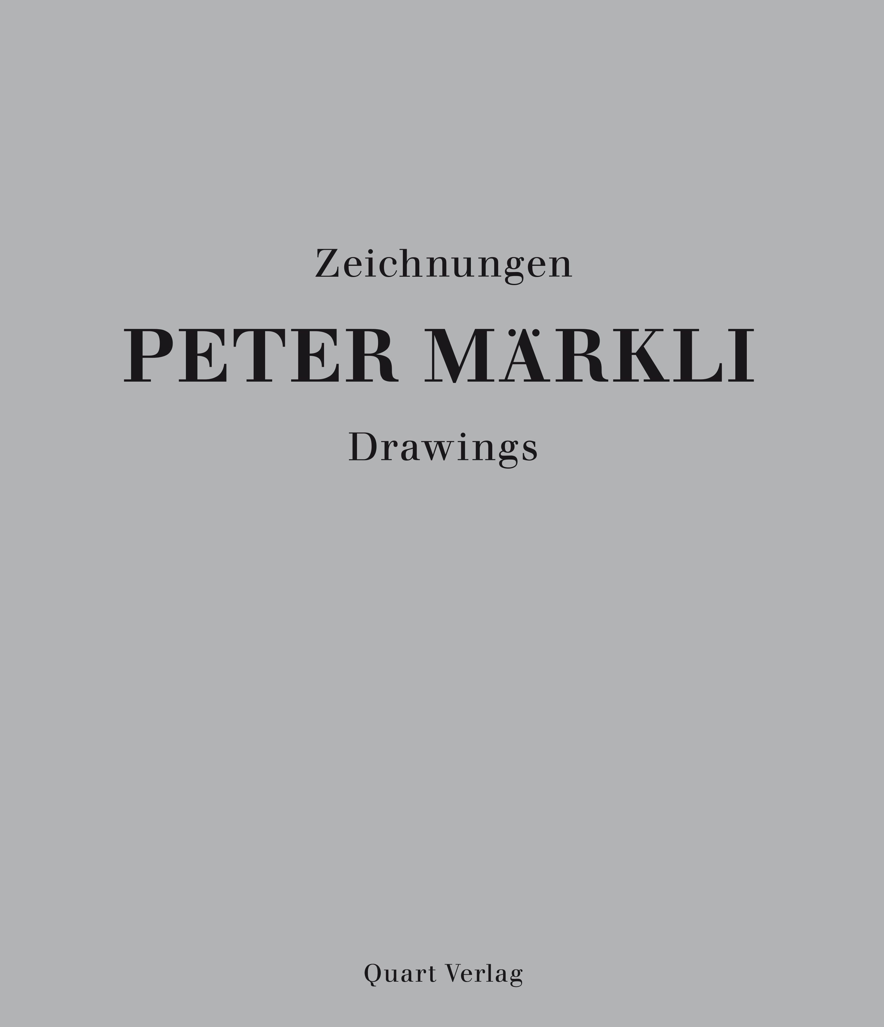 Peter Märkli - Zeichnungen/Drawings