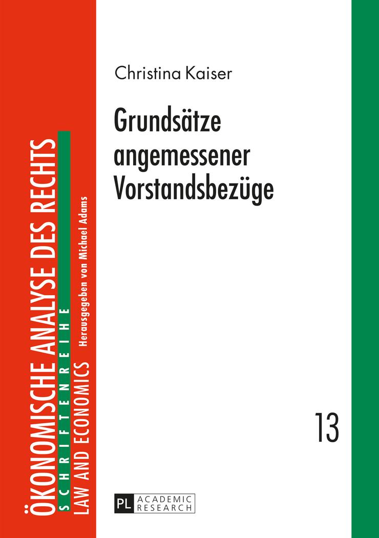 Grundsätze angemessener Vorstandsbezüge