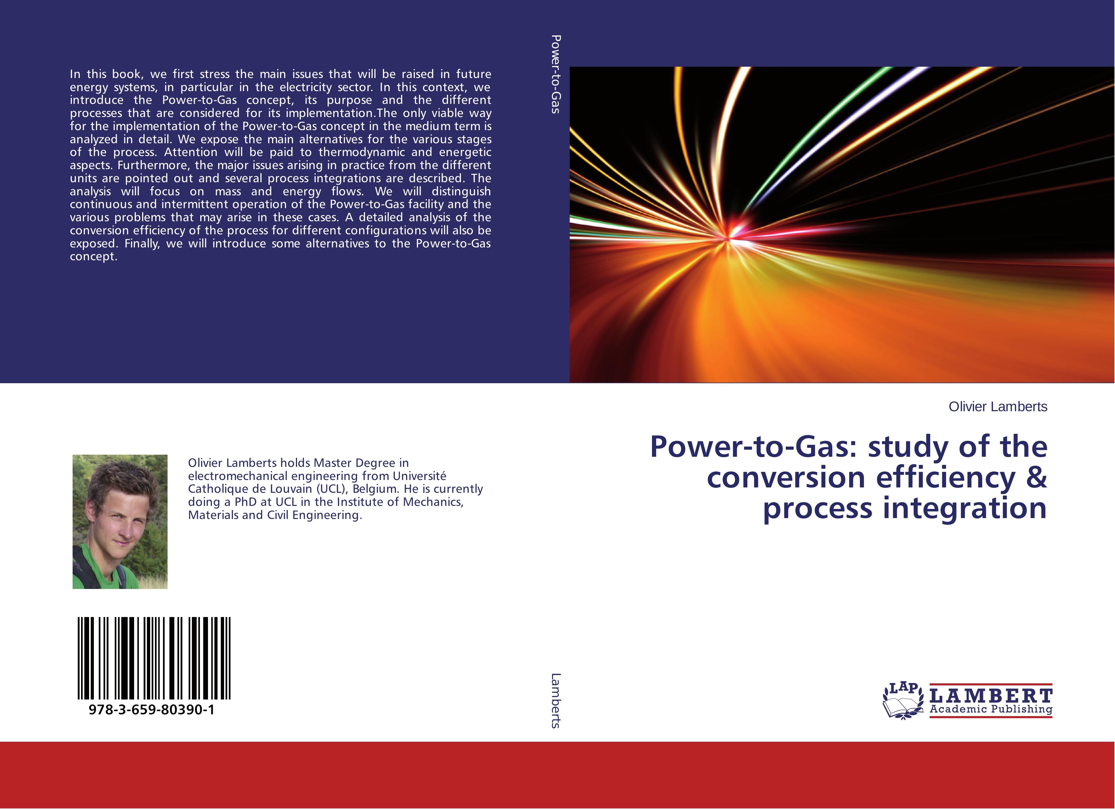 Power-to-Gas: study of the conversion efficiency & process integration