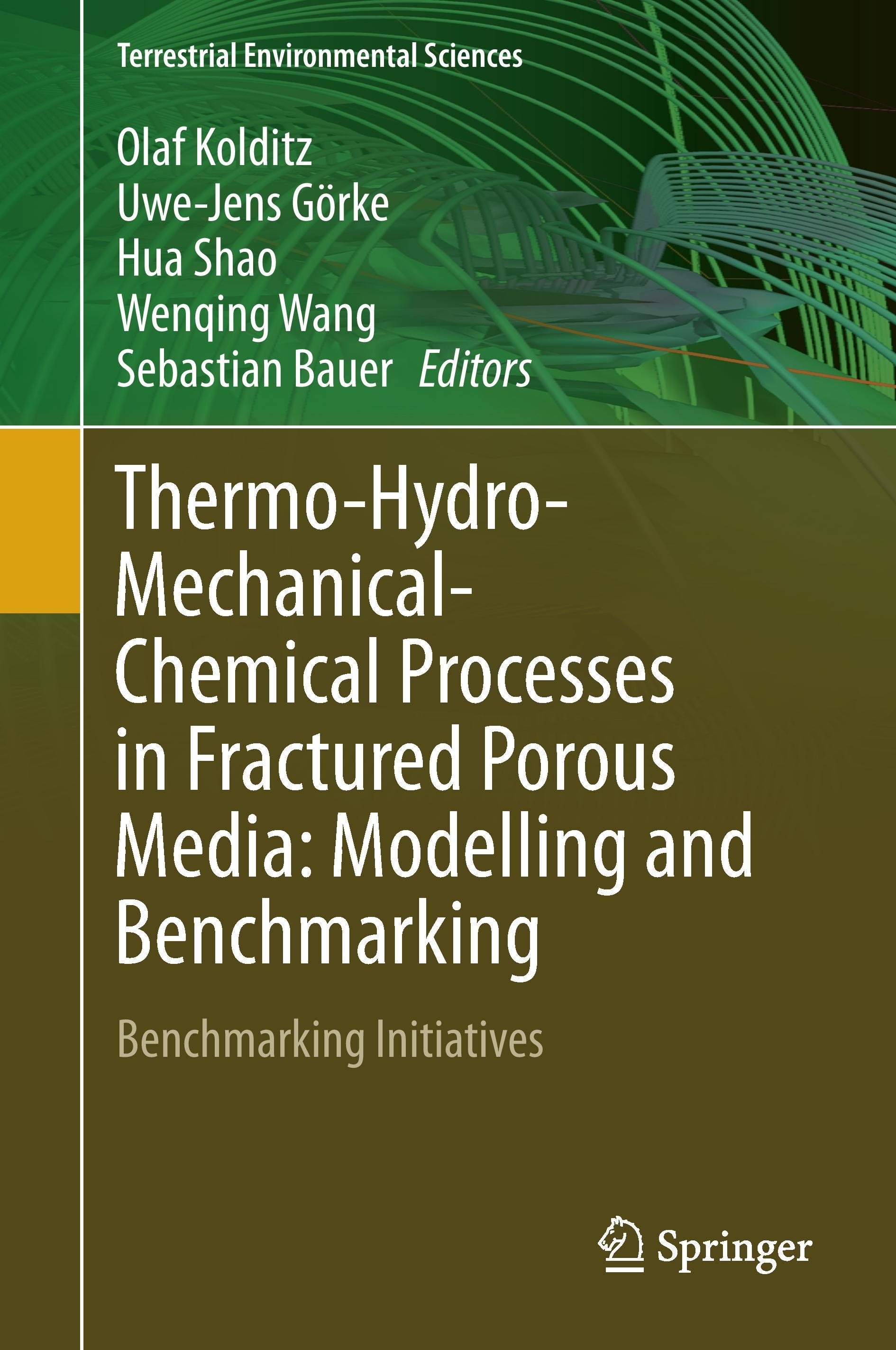 Thermo-Hydro-Mechanical-Chemical Processes in Fractured Porous Media: Modelling and Benchmarking