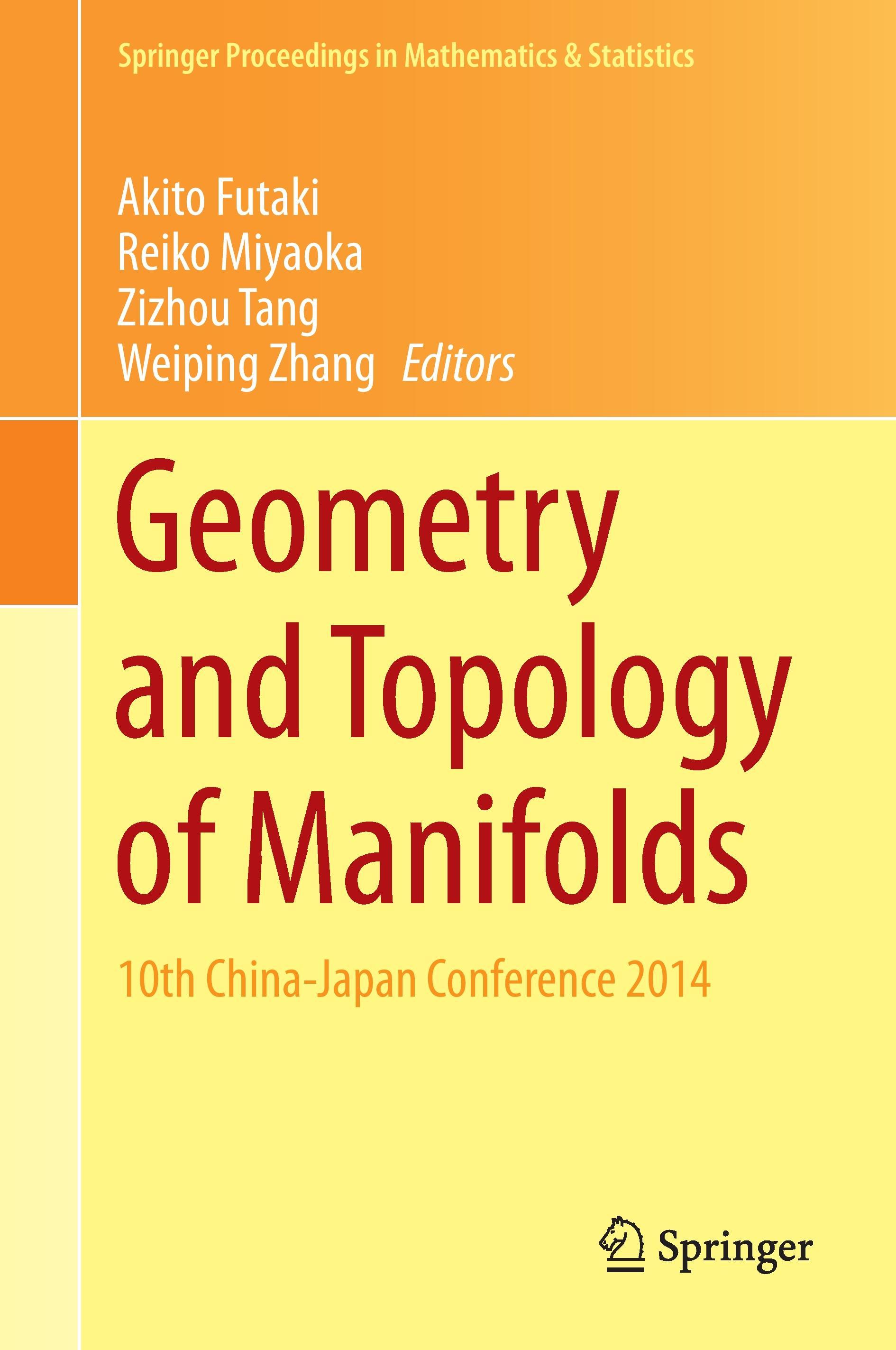 Geometry and Topology of Manifolds