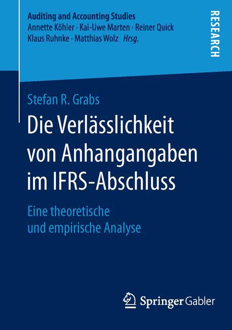 Die Verlässlichkeit von Anhangangaben im IFRS-Abschluss