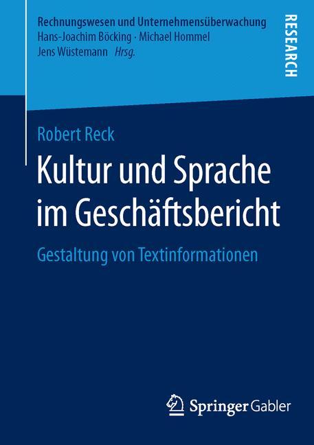 Kultur und Sprache im Geschäftsbericht