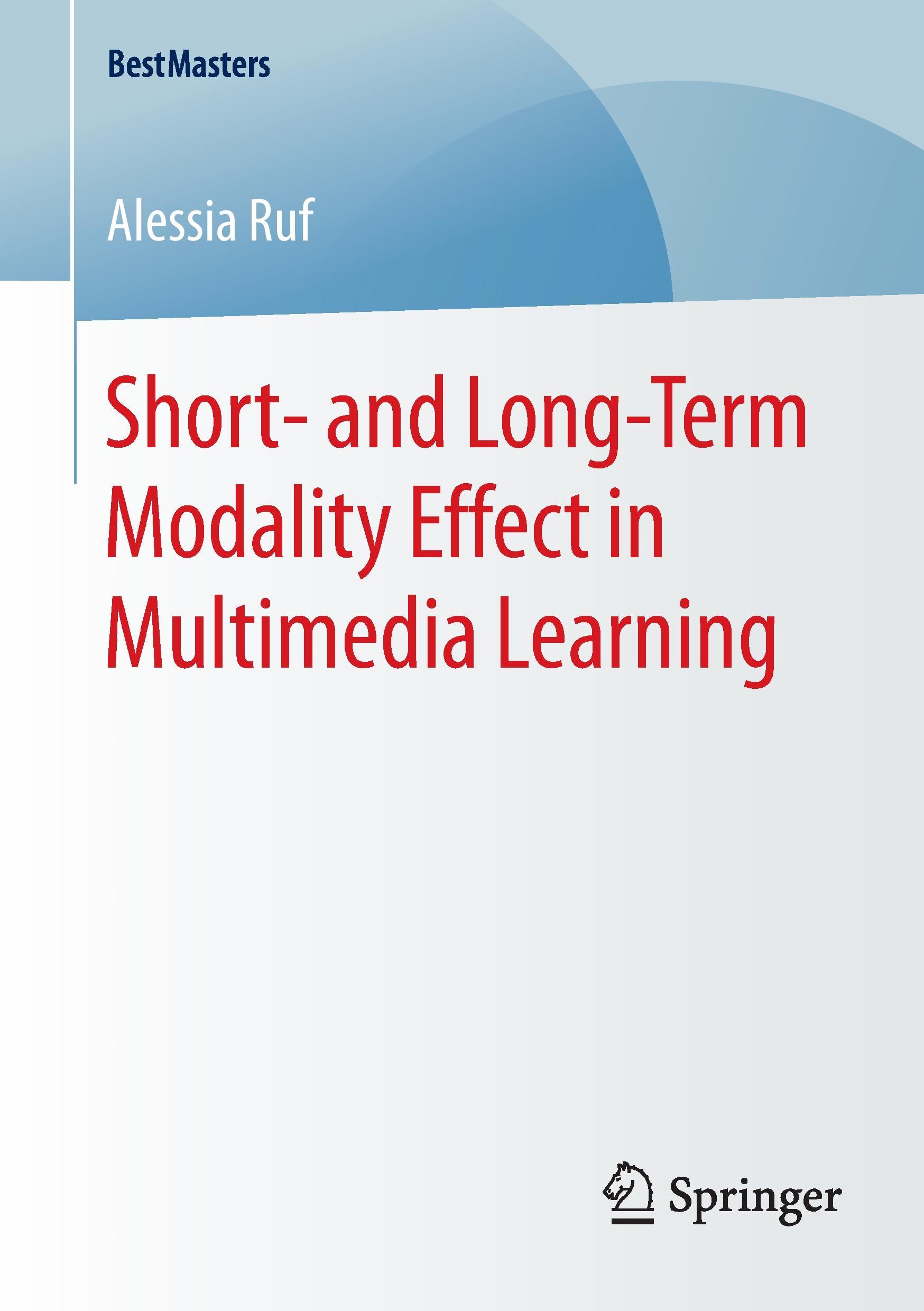 Short- and Long-Term Modality Effect in Multimedia Learning