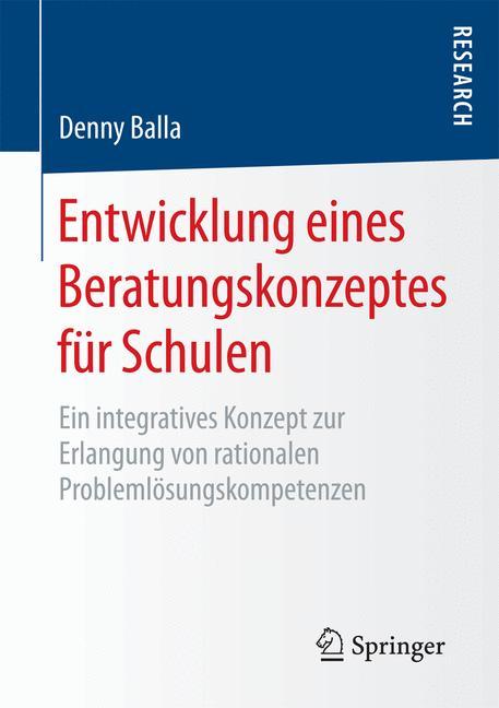 Entwicklung eines Beratungskonzeptes für Schulen