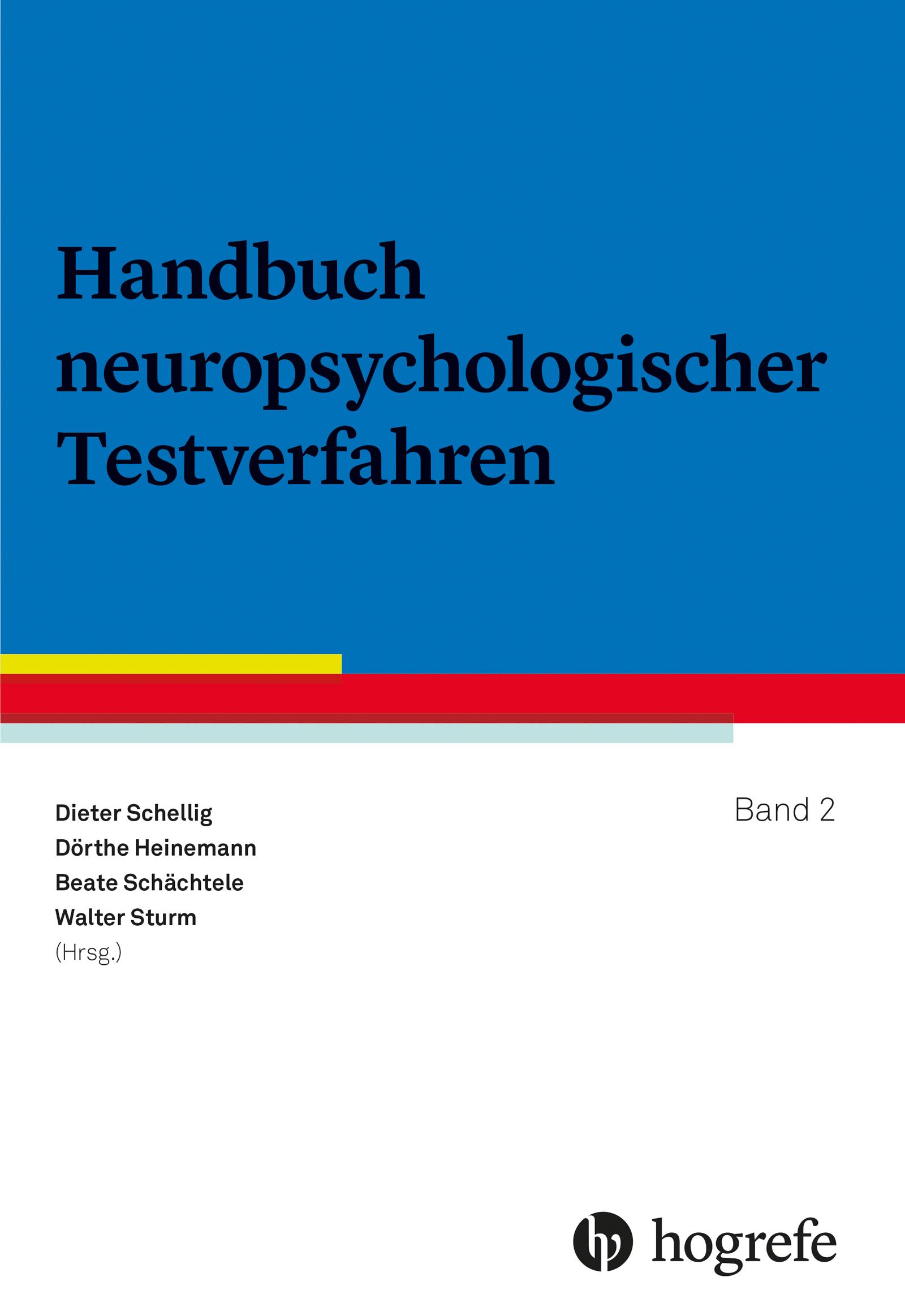 Handbuch neuropsychologischer Testverfahren