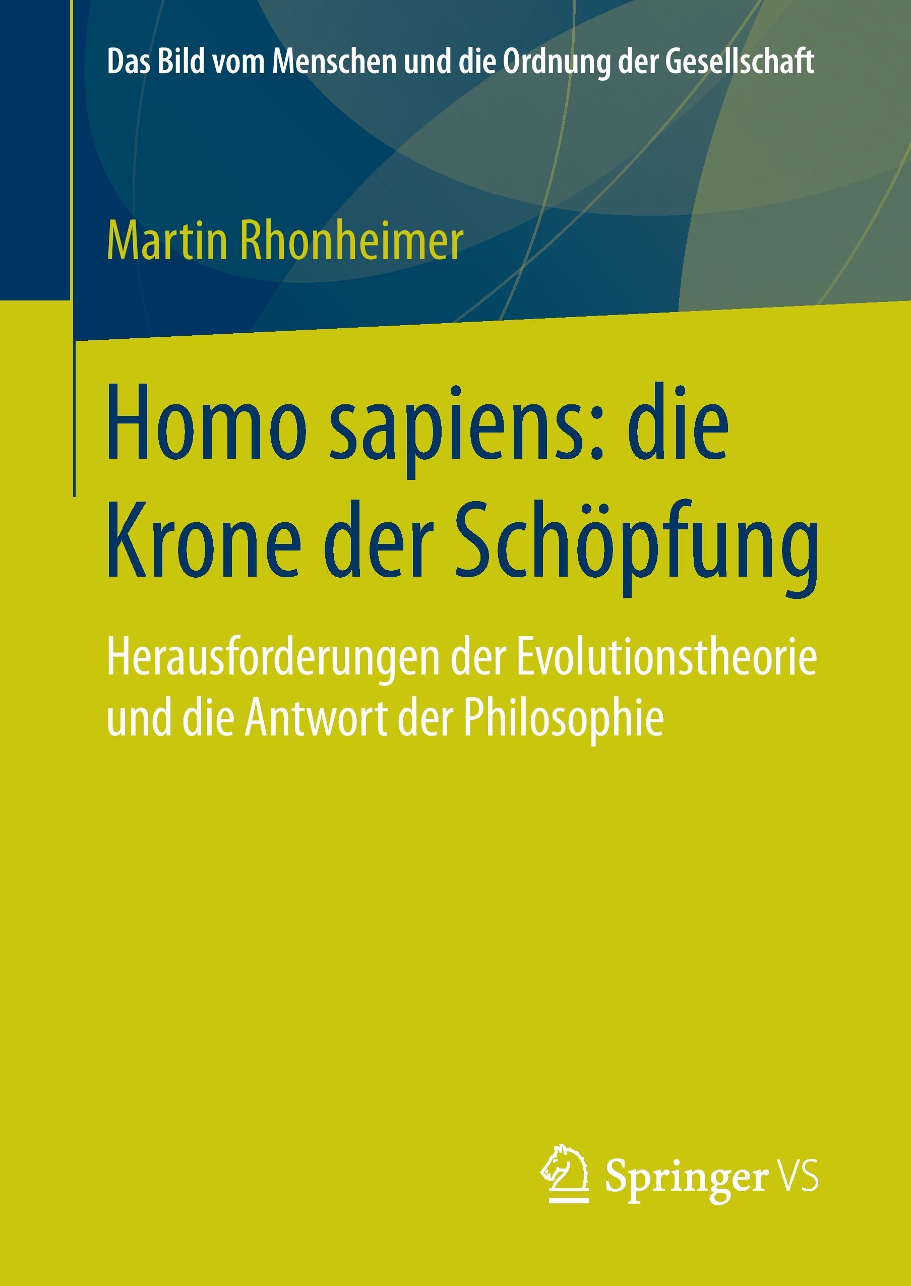 Homo sapiens: die Krone der Schöpfung