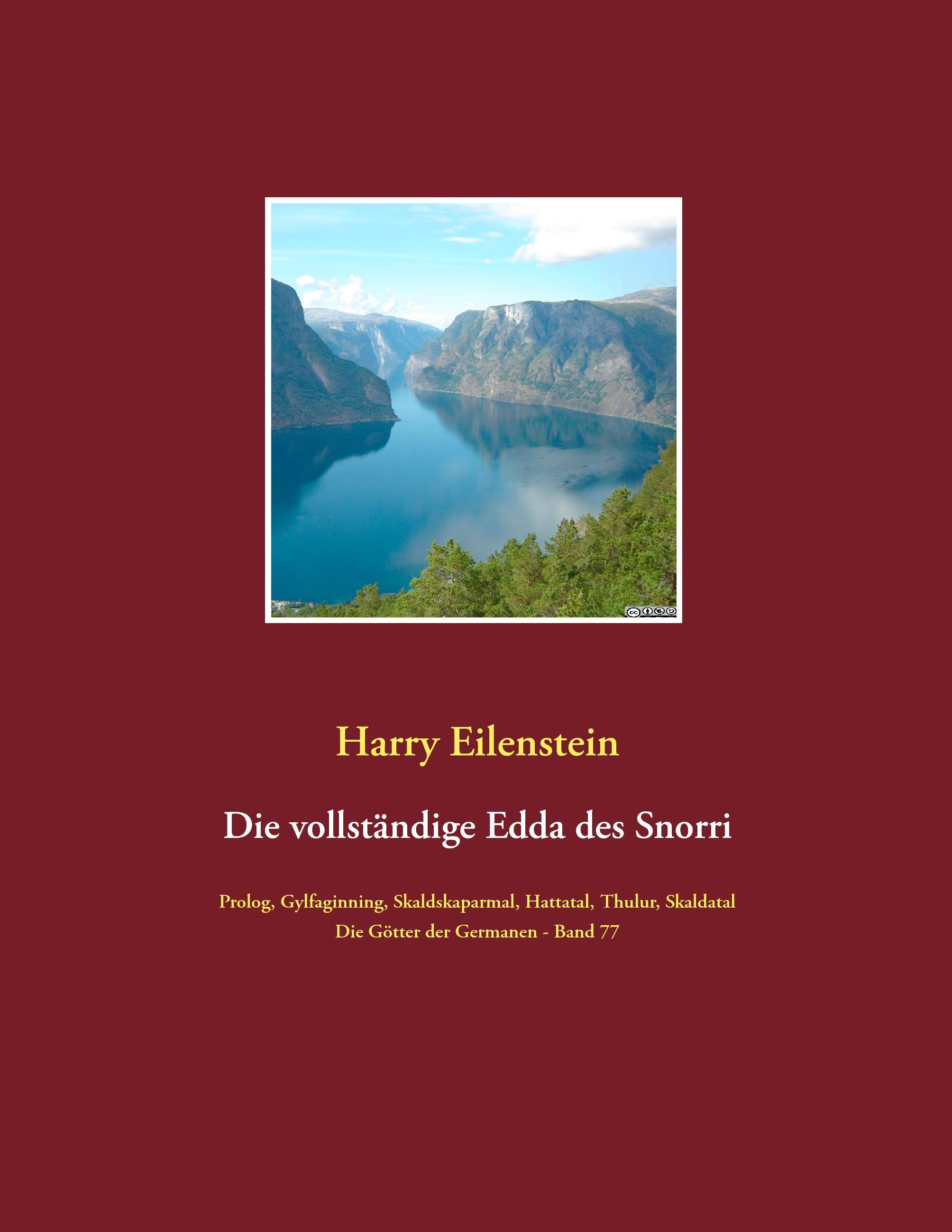 Die vollständige Edda des Snorri Sturluson