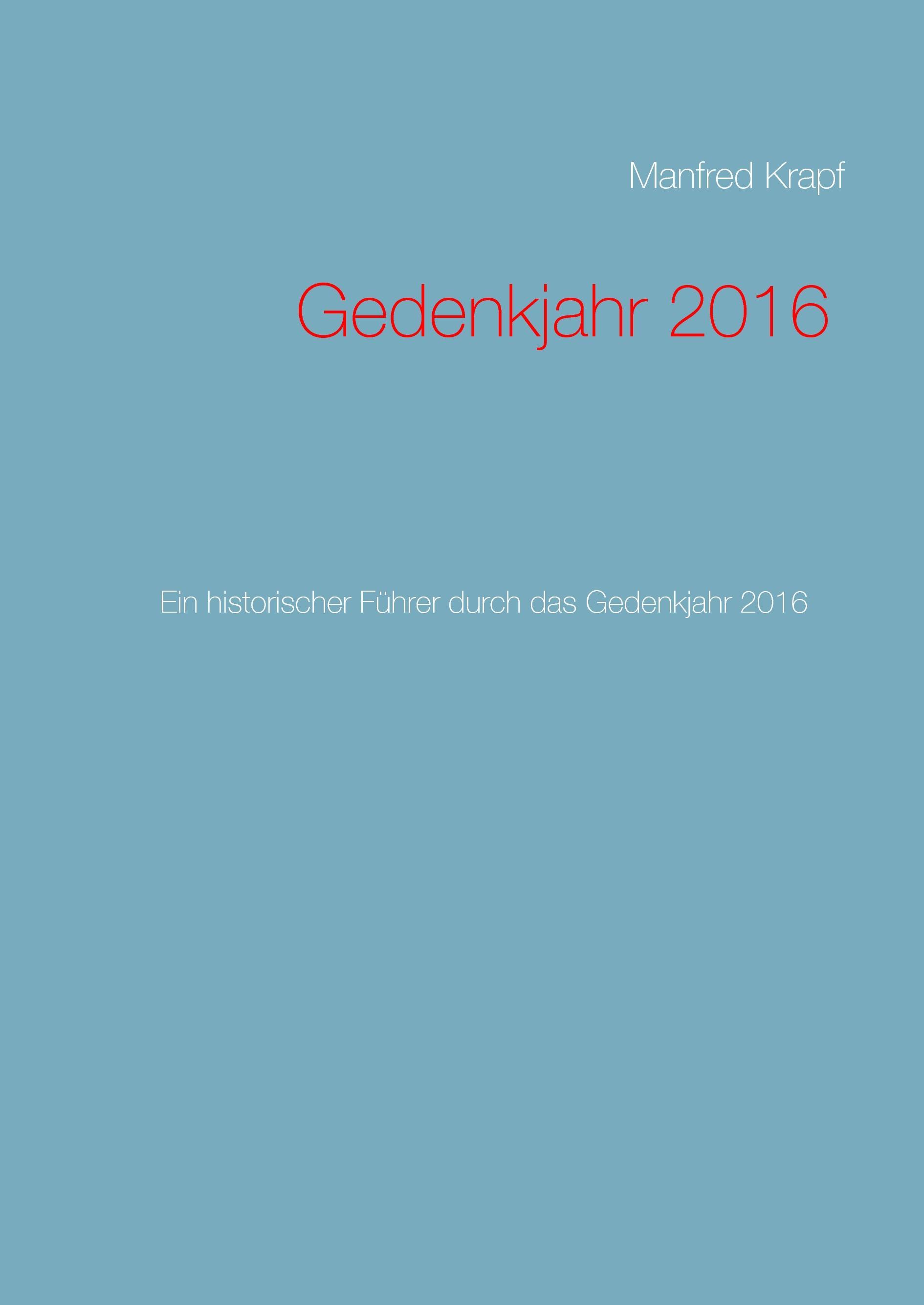 Gedenkjahr 2016