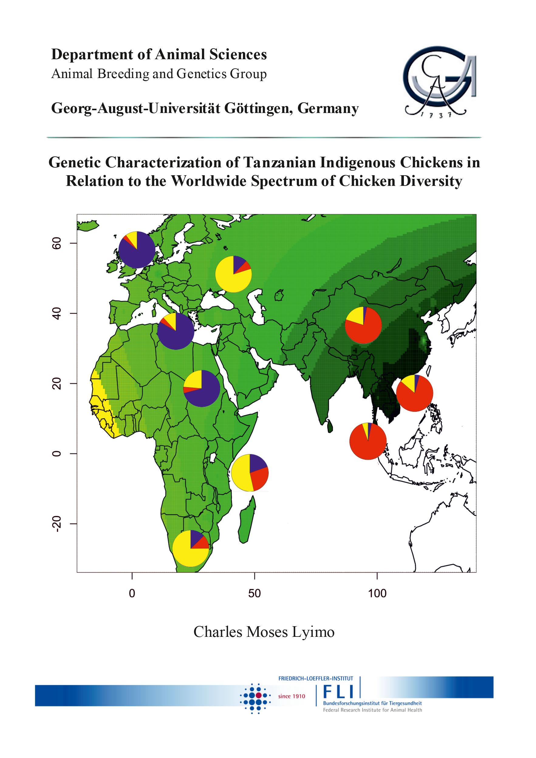 Genetic Characterization of Tanzanian Indigenous Chickens in Relation to the Worldwide Spectrum of Chicken Diversity