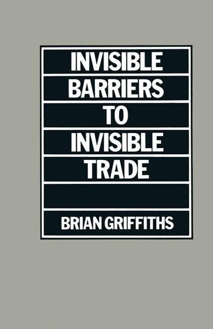 Invisible Barriers to Invisible Trade