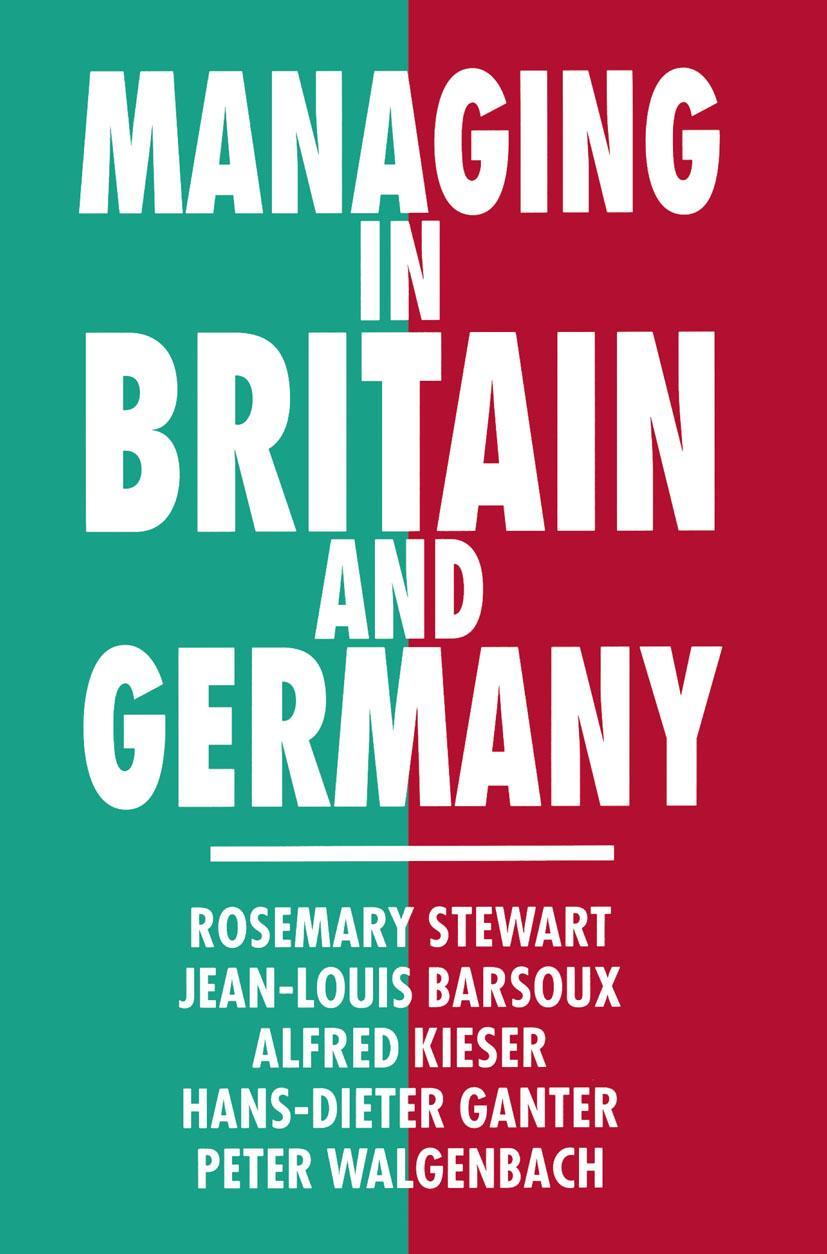 Managing in Britain and Germany