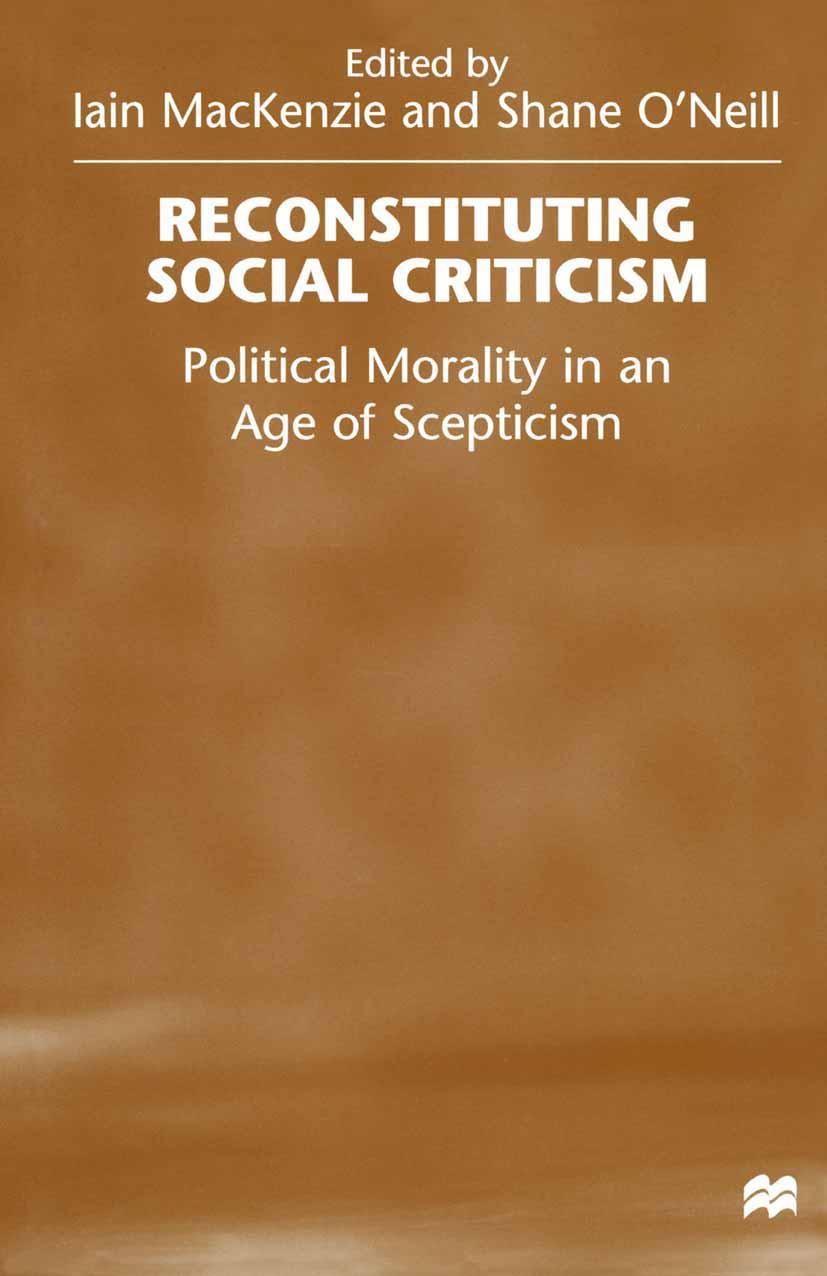 Reconstituting Social Criticism