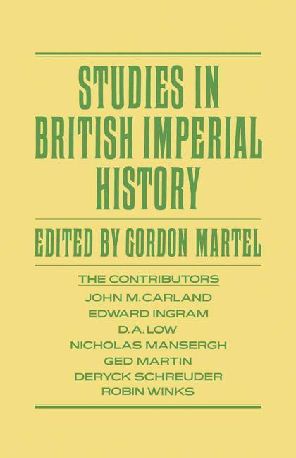 Studies in British Imperial History