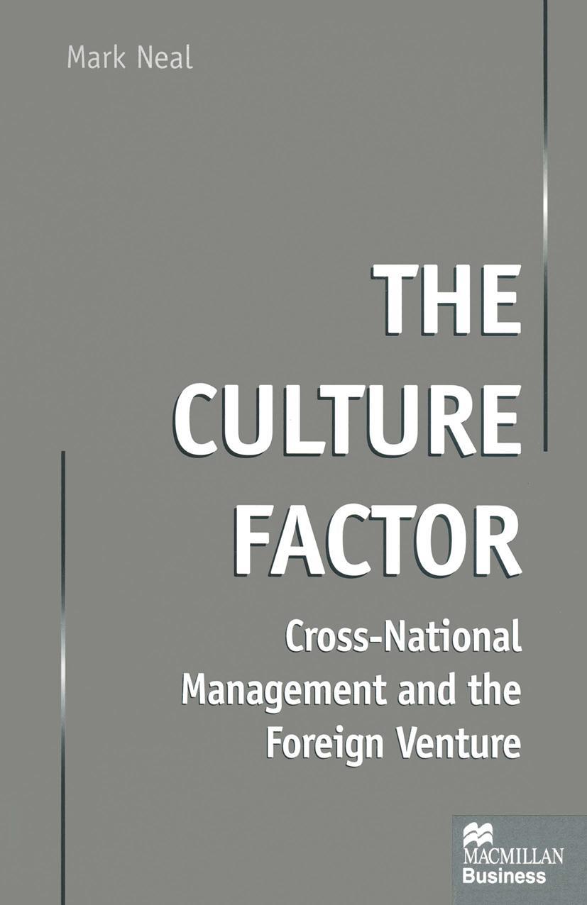 The Culture Factor