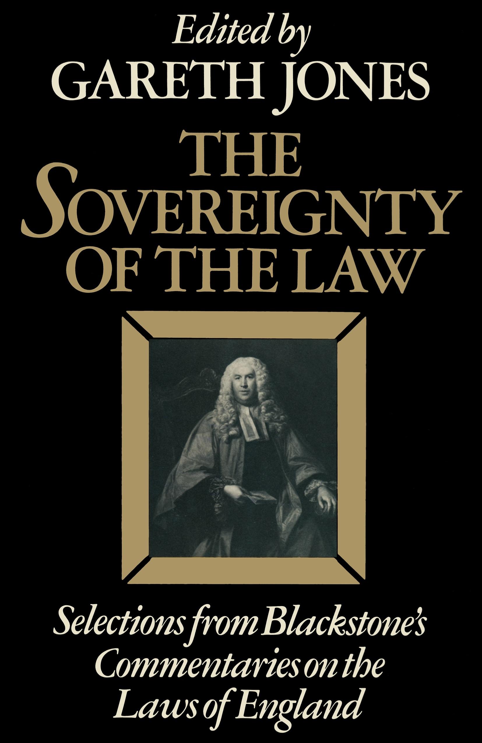 The Sovereignty of the Law