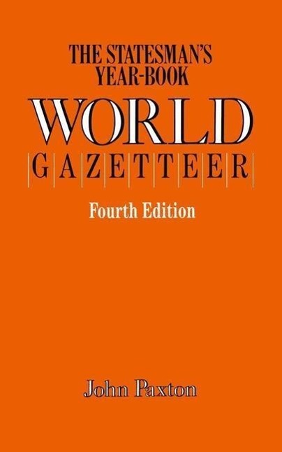 The Statesman's Year-Book World Gazetteer