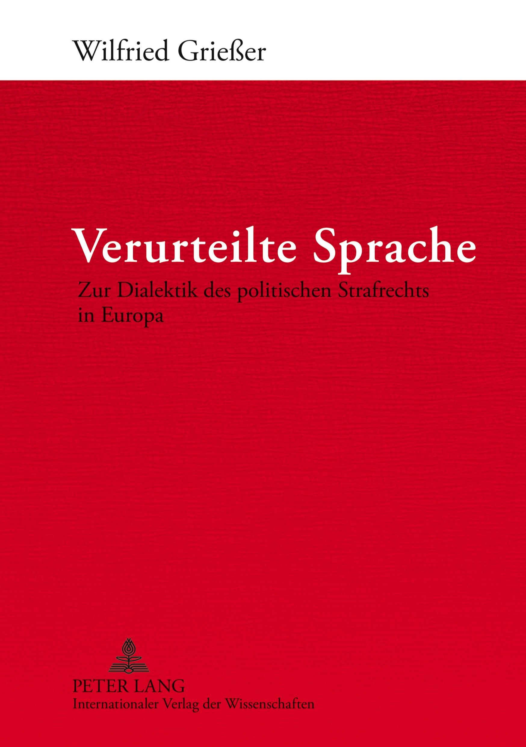 Verurteilte Sprache