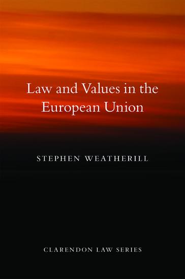 Law and Values in the European Union