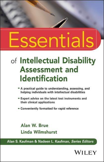 Essentials of Intellectual Disability Assessment and Identification